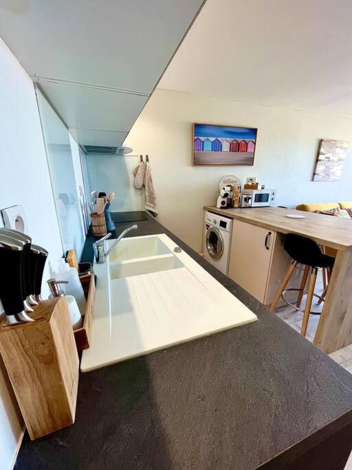 Duplex Cosy Avec Vue Mer Apartment Cucq Exterior foto
