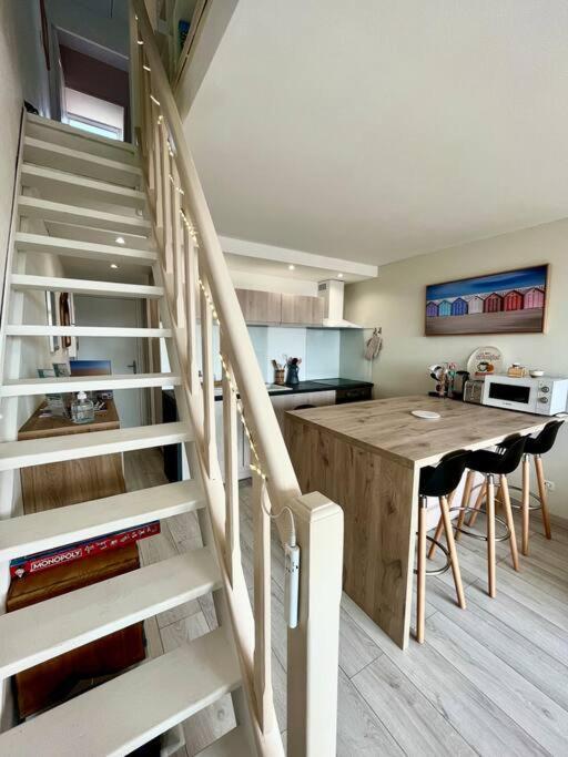 Duplex Cosy Avec Vue Mer Apartment Cucq Exterior foto